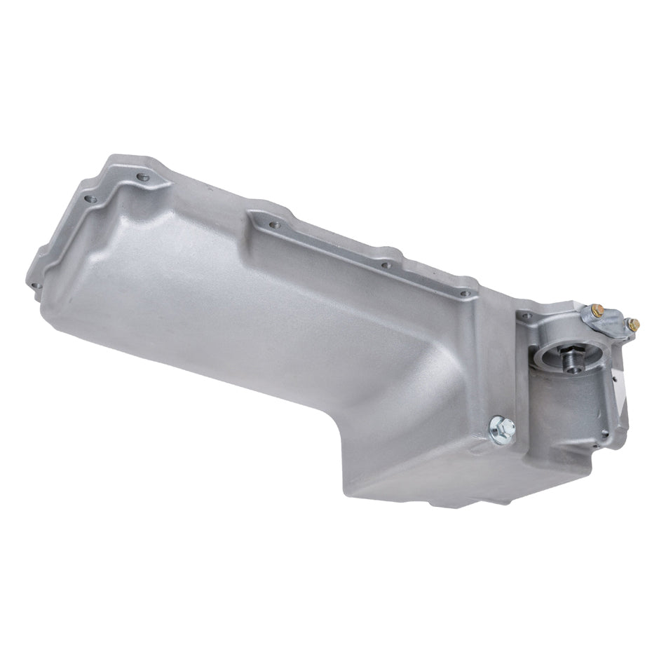 RACING POWER R8460 fits GM LS Engine Aluminum Oil Pan 5.5 Qt. Satin