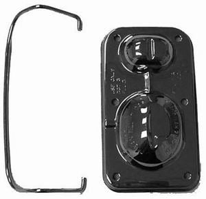 RACING POWER R9101 fits GM Master Brake Cylinder Cover Chrome
