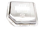 RACING POWER R9122 TH350 Trans Pan Chrome Steel Finned