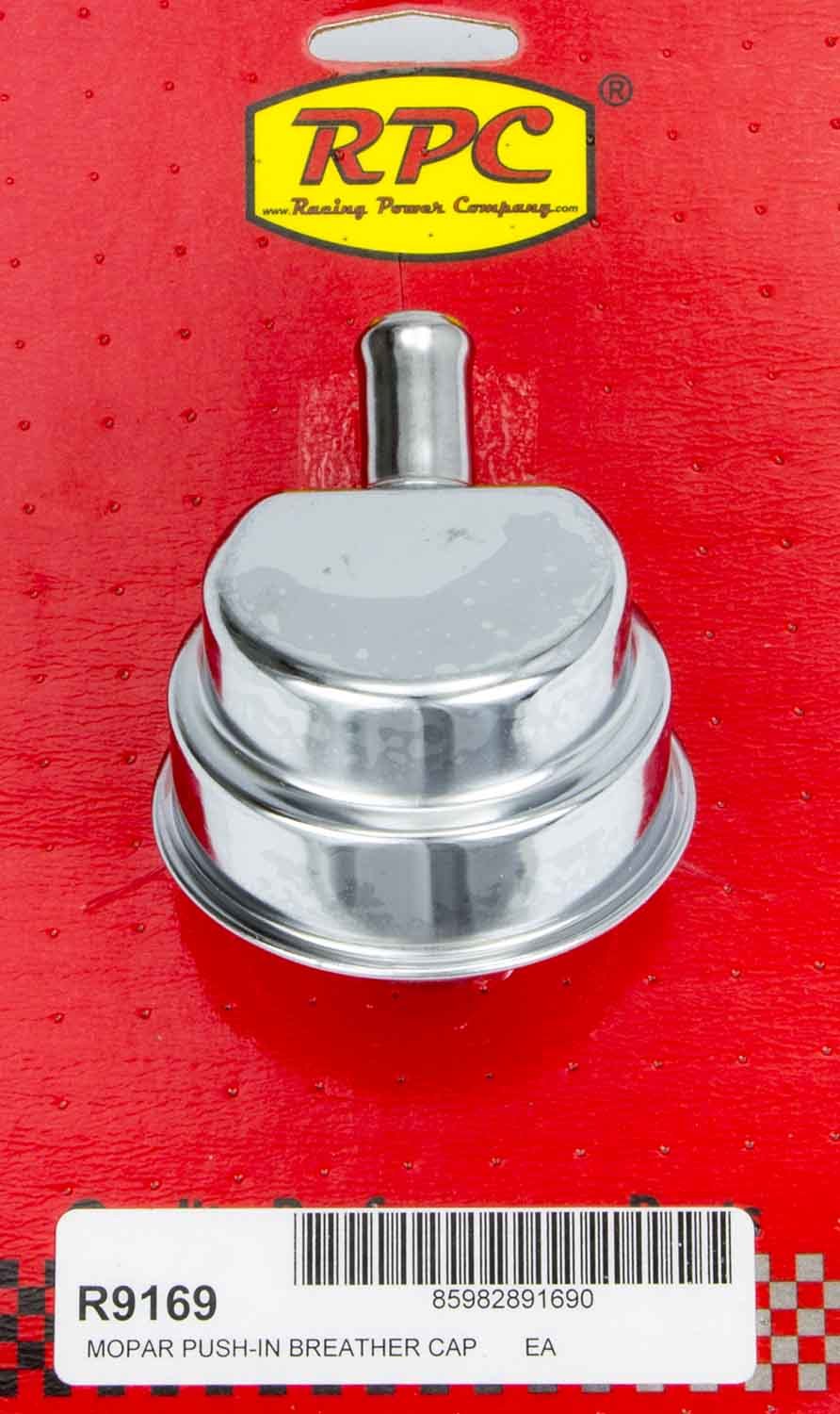 RACING POWER R9169 fits Mopar Style Chrome Breather w/Tube