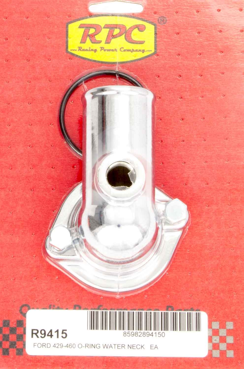 RACING POWER R9415 BBF Steel Water Neck Chrome