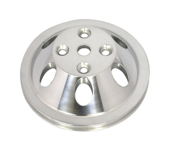 RACING POWER R9482POL Pol Alum fits SBC Single Gro ove Pulley