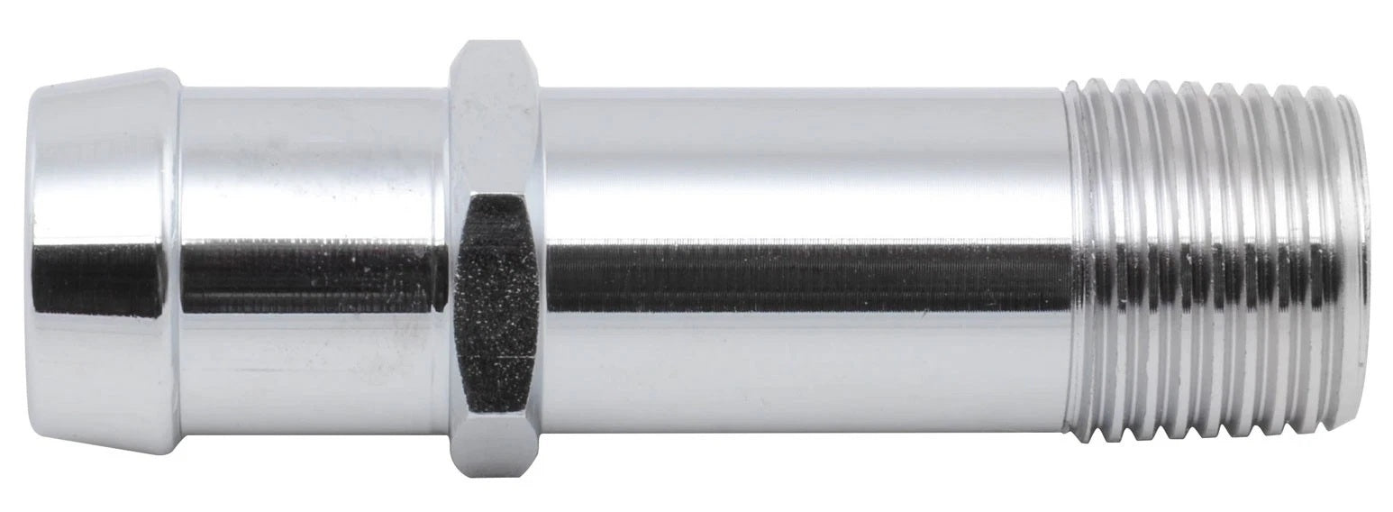 RACING POWER R9514 Steel Water Pump Fitting 1/2In NTP to 3/4In Barb
