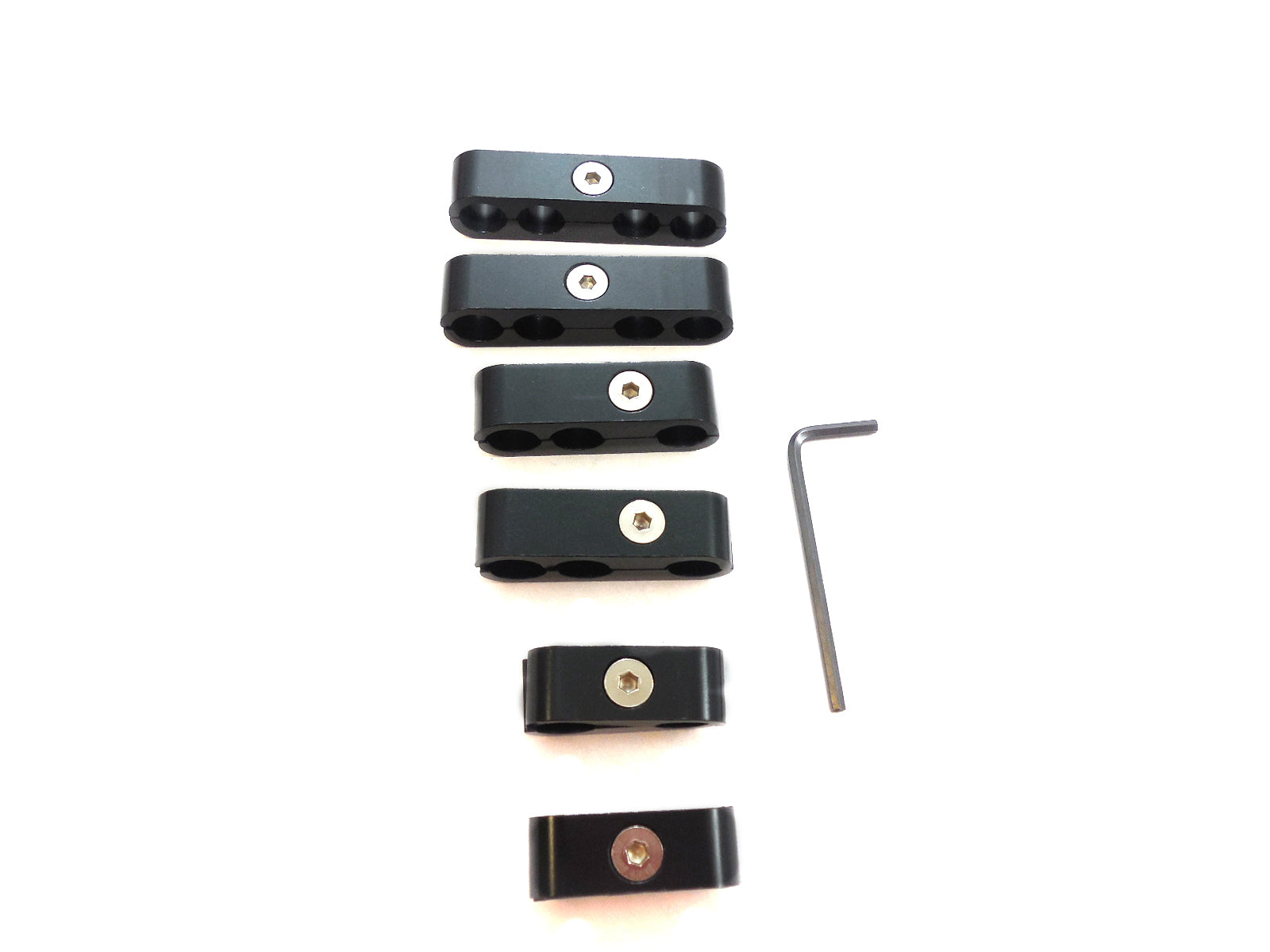 RACING POWER R9570BK Billet Wire Separators R ace Style - Black