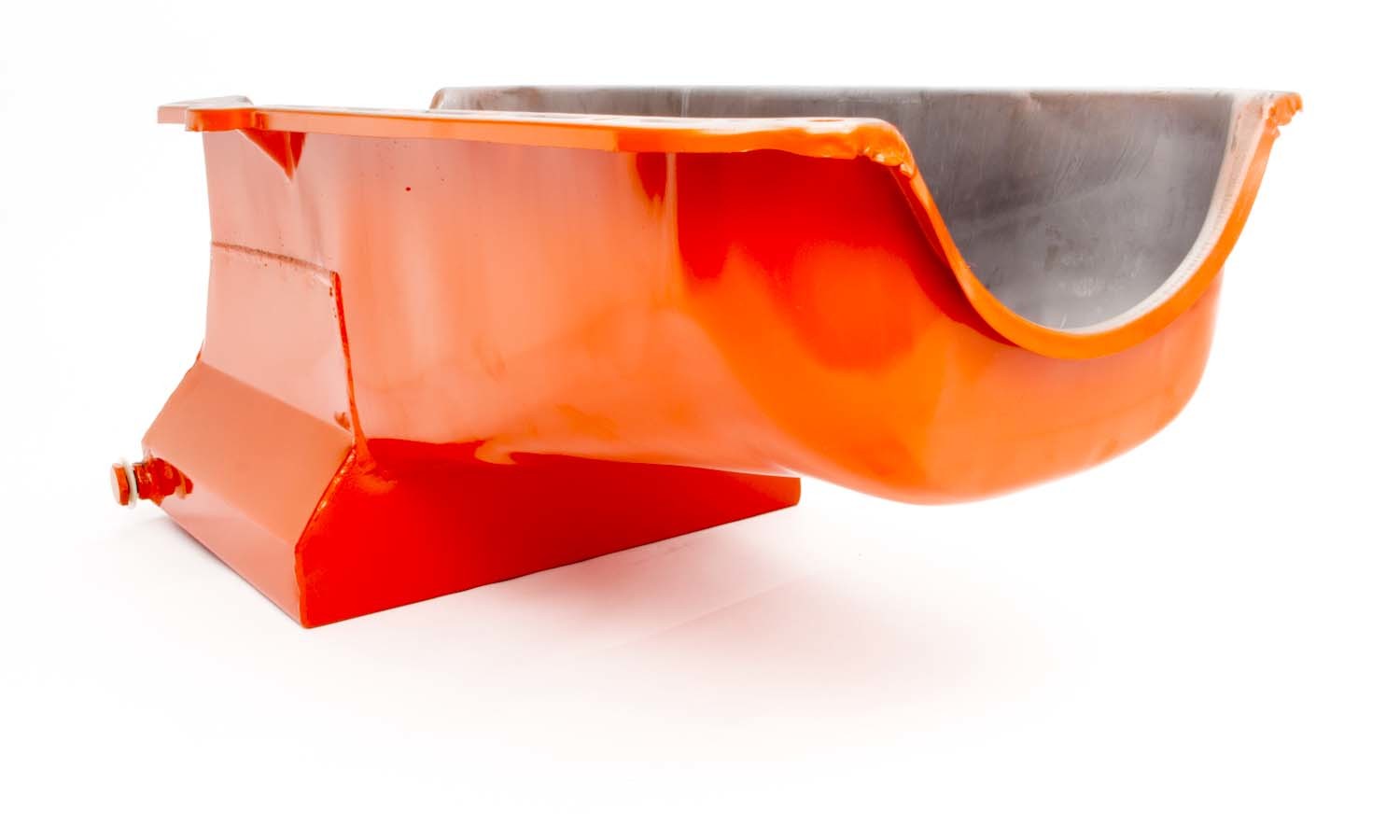 RACING POWER R9731 80-85 fits SBC Steel Drag Race Oil Pan Orange