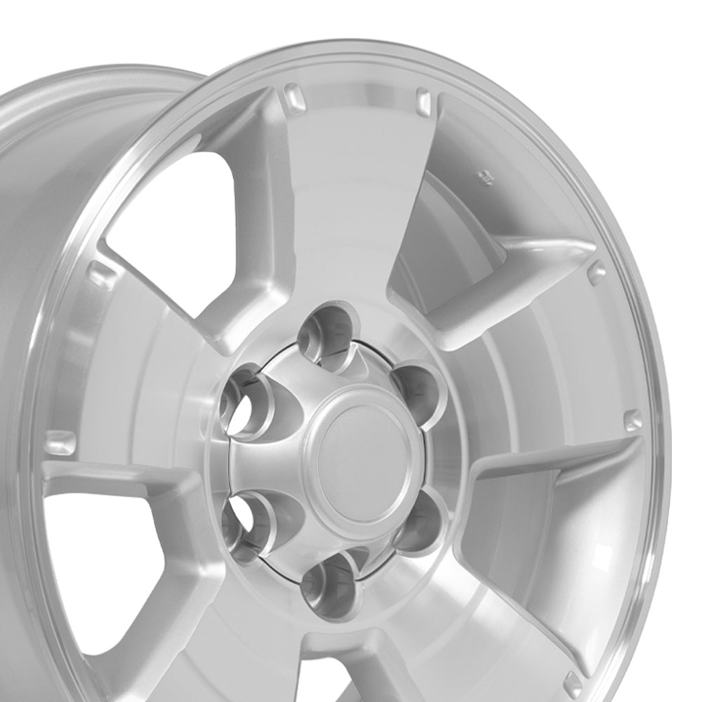 OE Wheels TY09-17075-6550-30MS 17" Replica fits Toyota 4Runner 17x7.5 Silver