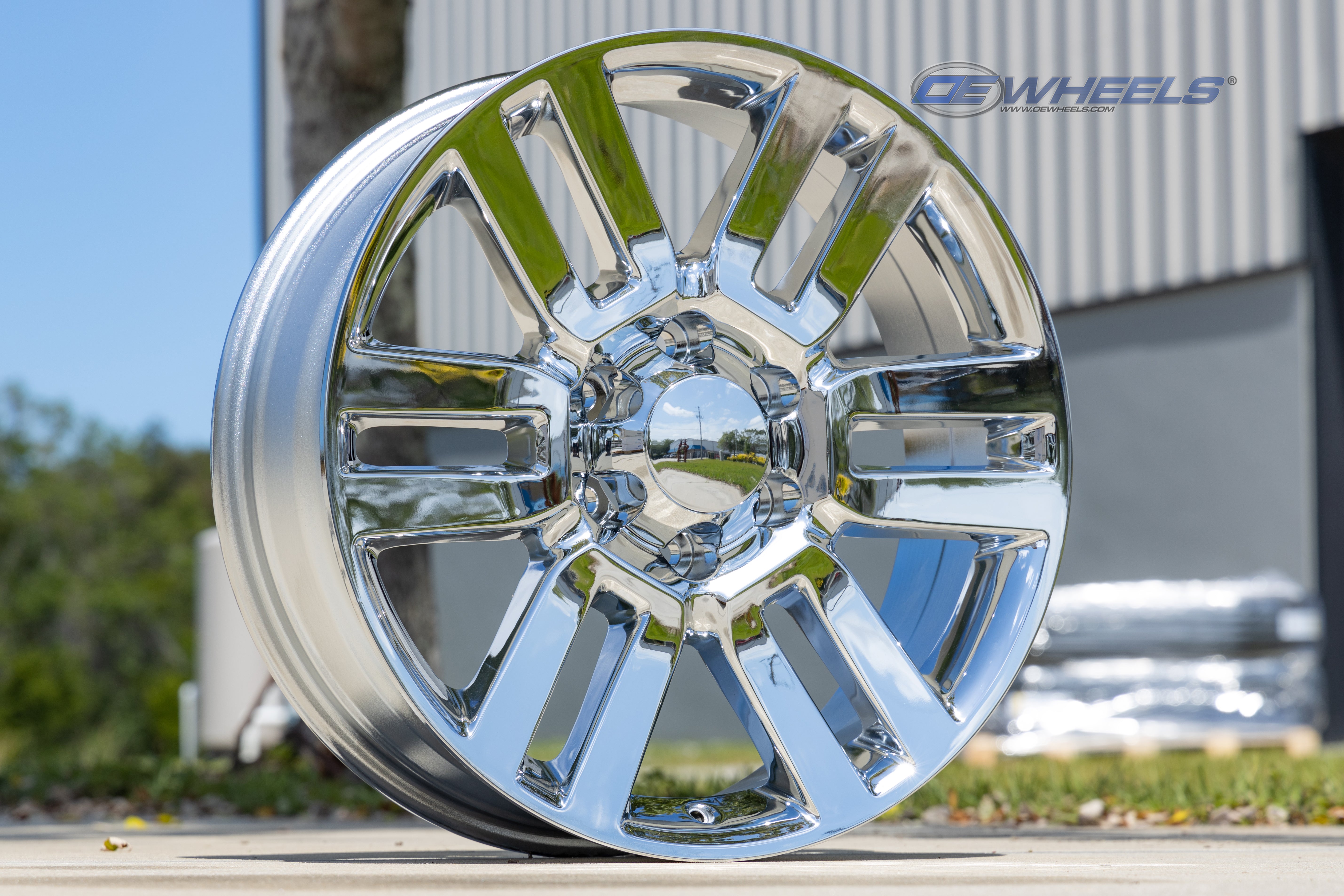 OE Wheels TY10-20070-6550-15C 20" Replica TY10 fits Toyota 4Runner 20x7 Chrome