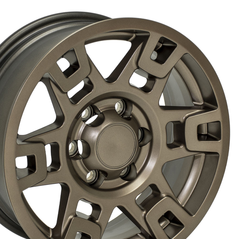 OE Wheels TY16B-17070-6550-4BR 17" Replica TY16B fits Toyota 4Runner 17x7 Bronze