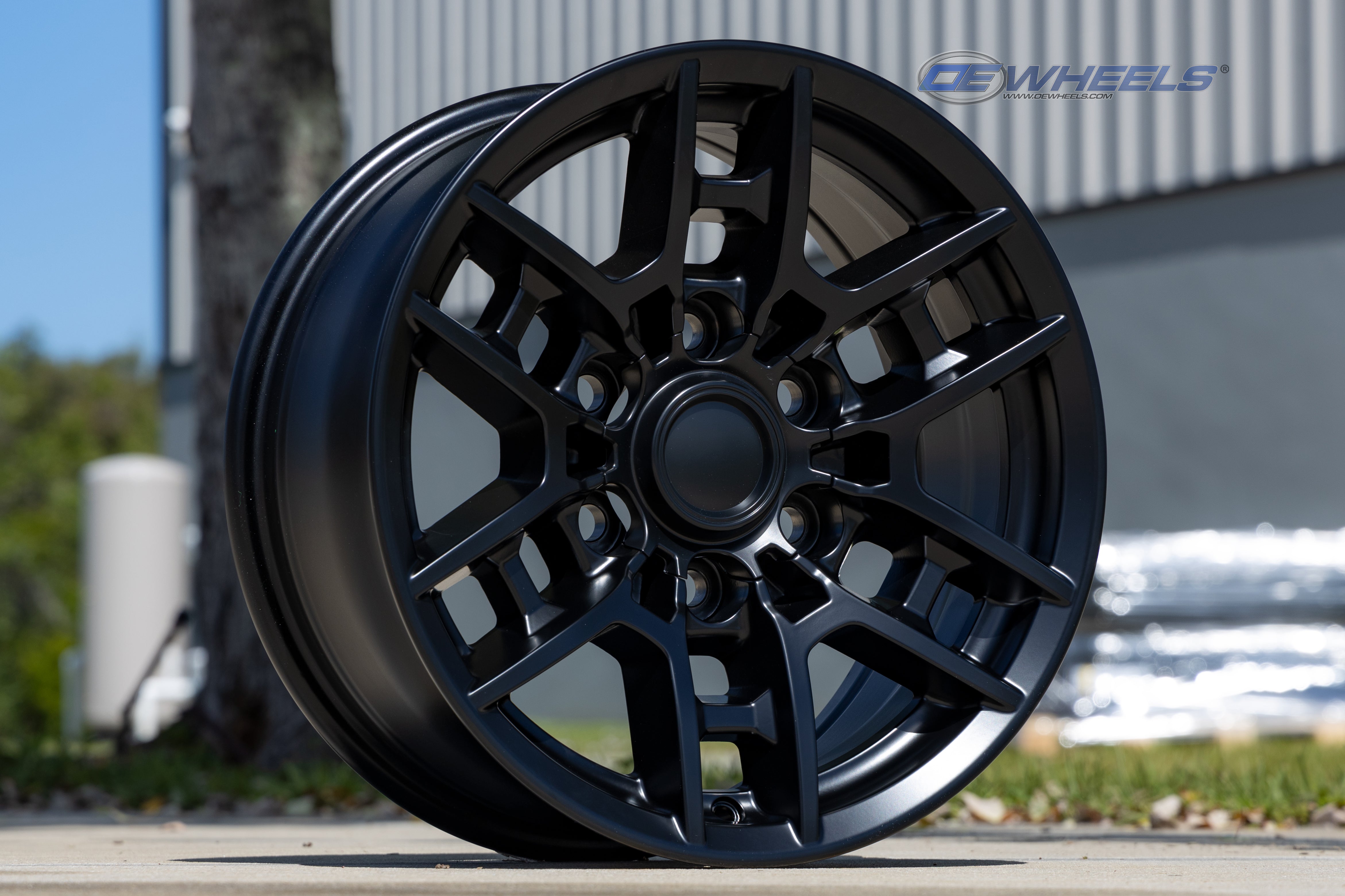 OE Wheels TY17-16070-6550-13B 16" Replica fits Toyota Tacoma TRD Gloss Black