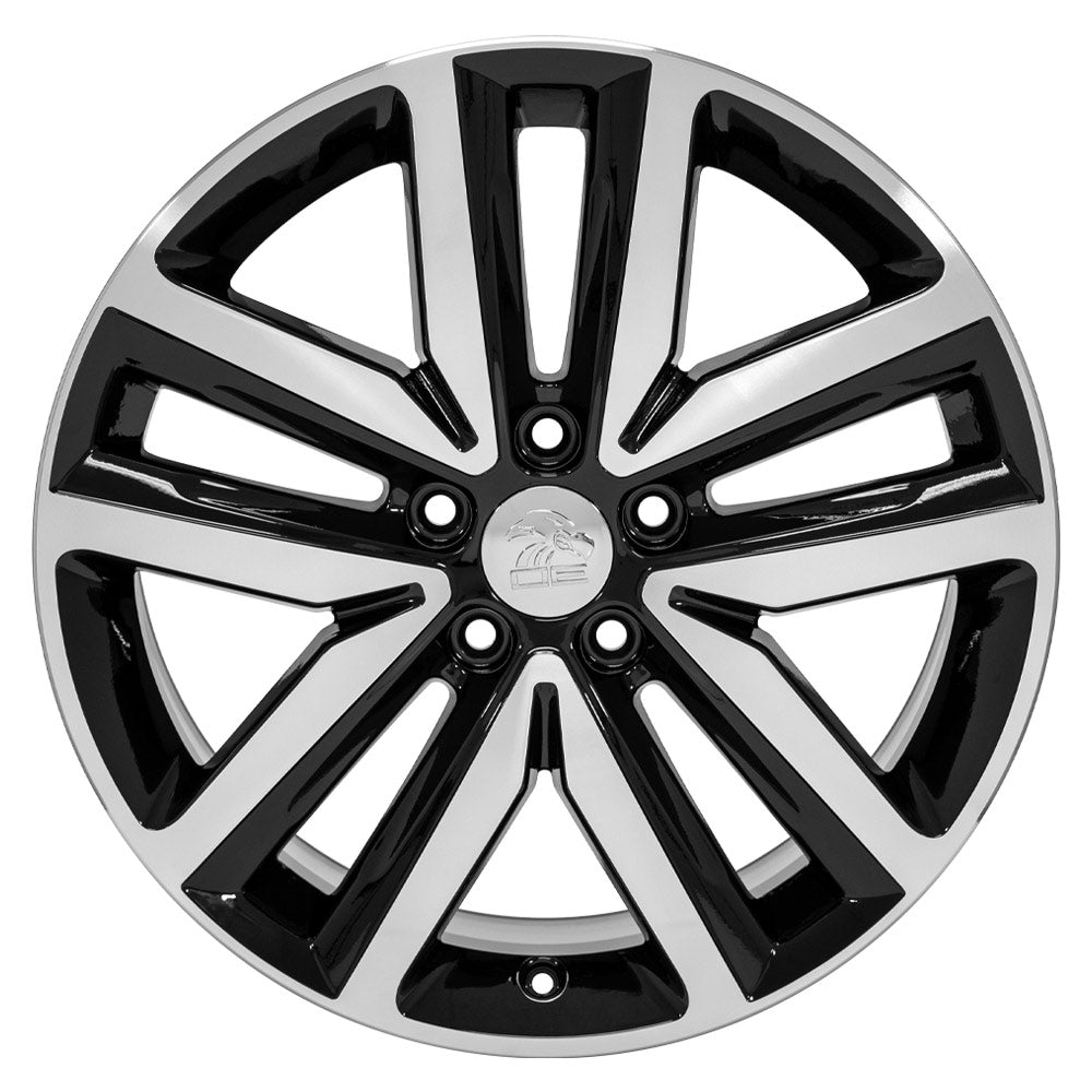 OE Wheels VW27-18075-5112-51MB 18" Replica Fits Volkswagen Jetta Rim Black