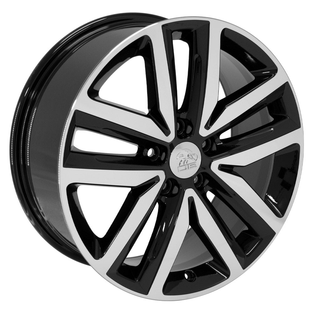 OE Wheels VW27-18075-5112-51MB 18" Replica Fits Volkswagen Jetta Rim Black