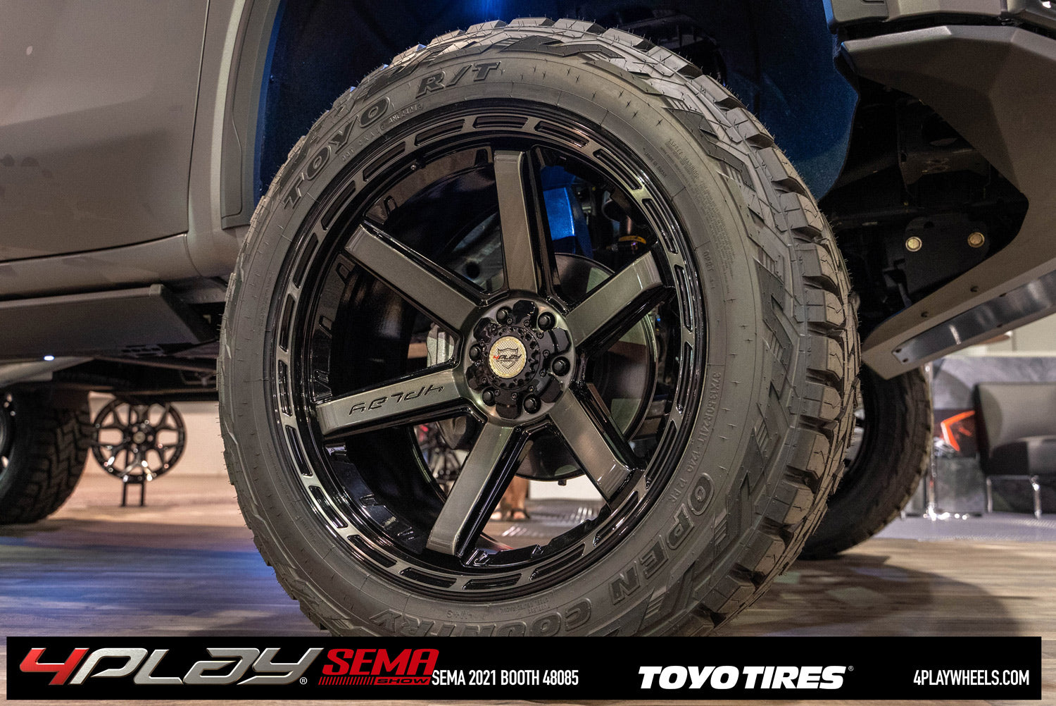 4PLAY 4P63-20100-6D55-18BR Gen3 20x10 6x135mm & 6x5.5" -18et in Bronze