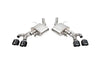 CORSA Performance 21319BLK Corsa 22-25 fits Cadillac CT4 V Blackwing 3in Active Valve Axle-Back - 4.5in Black Tip