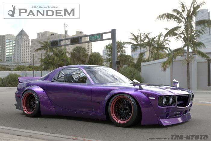 GReddy 17040309Greddy fits Mazda RX-7 Pandem Wide Body Boss Rear Diffuser