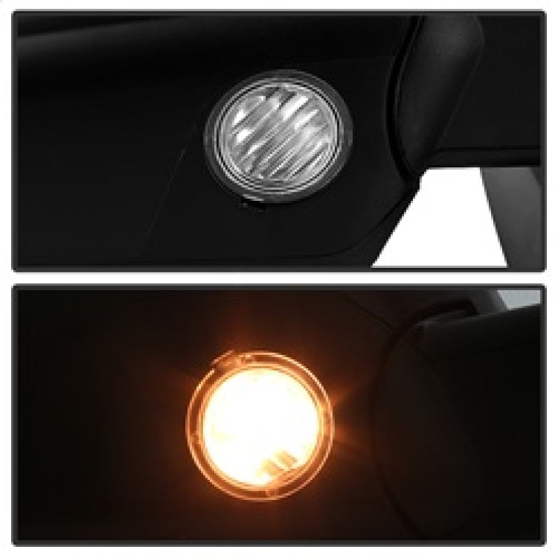 9935336 Xtune fits Ford 07-14 F150 Power Heated Amber LED Signal OE Mirror Lef