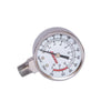 Kleinn 1024 Stem Mount Analog Chrome-Plated Air Gauge/ 0-250 PSI - 1/4In M NPT Inlet