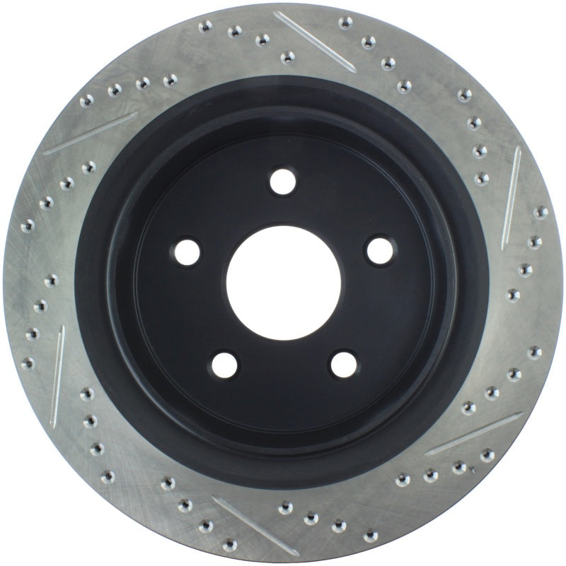 Stoptech 127.67054R Slotted & Drilled Sport Brake Rotor