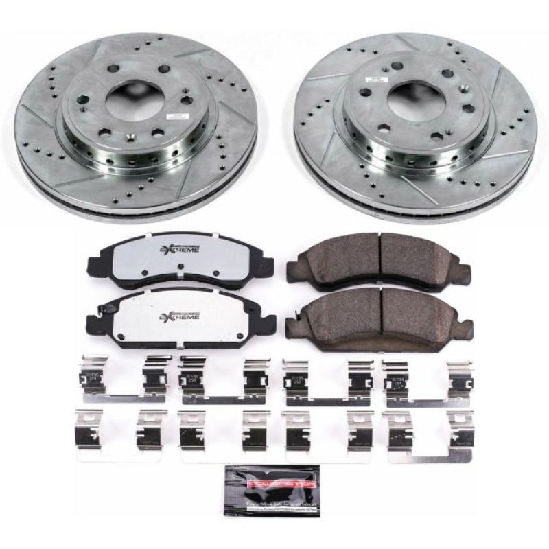 PowerStop K5519-36 08-19 fits Chevrolet Tahoe Front Z36 Truck & Tow Brake Kit