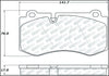 Stoptech 305.1223 Street Select Brake Pads w/Hardware - Front