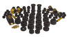 Prothane 1-2014-BL fits Jeep 81-86 CJ8 Total Kit - Black
