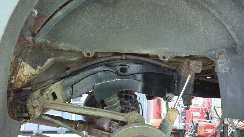 RustBuster RB7403L Rust Buster Avalanche/fits Suburban/Yukon Over Axle Frame Repair Kit - Left