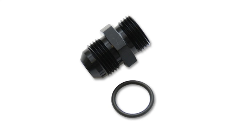 Vibrant 16844 Flare to AN Straight Cut Thread (1-1/6-12) w/ O-Ring Adapter Fitt