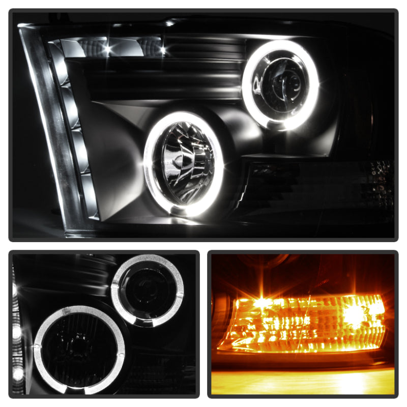 Spyder 5010032 fits Dodge 09-14 Ram 1500 10-14 Projector Headlights Halogen- LE