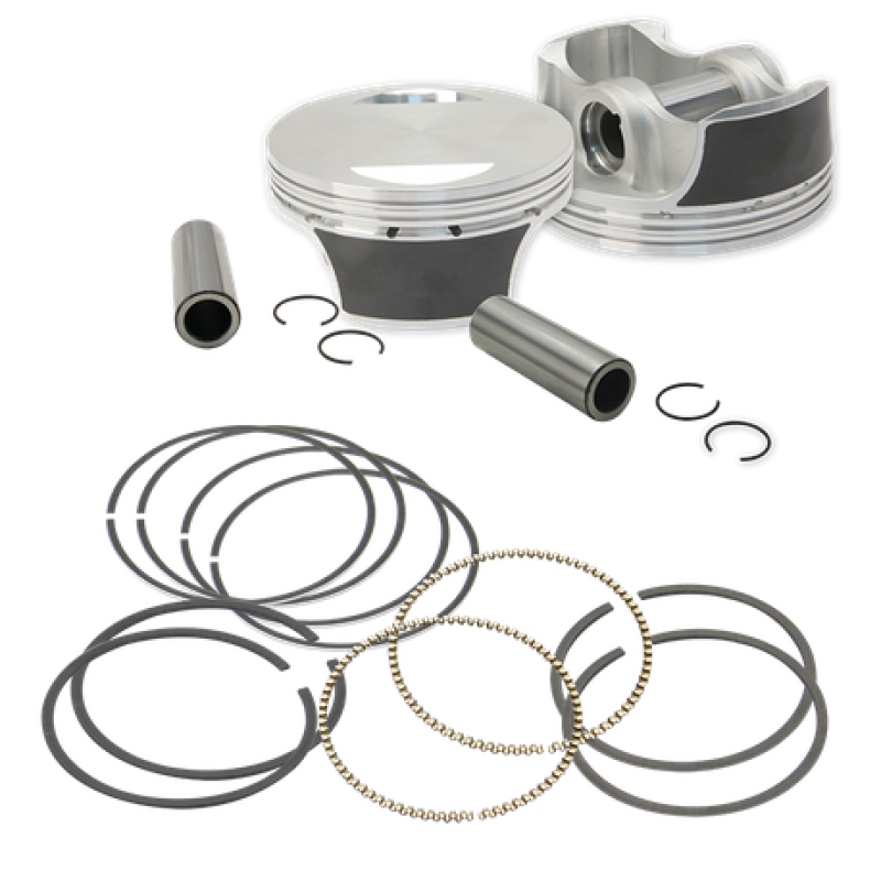 S&S 106-3690 Cycle 07-17 BT 3.927in Standard Bore 106in Big Bore Forged Piston S