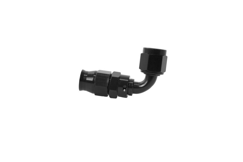 Aeromotive 15352 PTFE Hose End - AN-06 - 90 Deg - Black Anodized