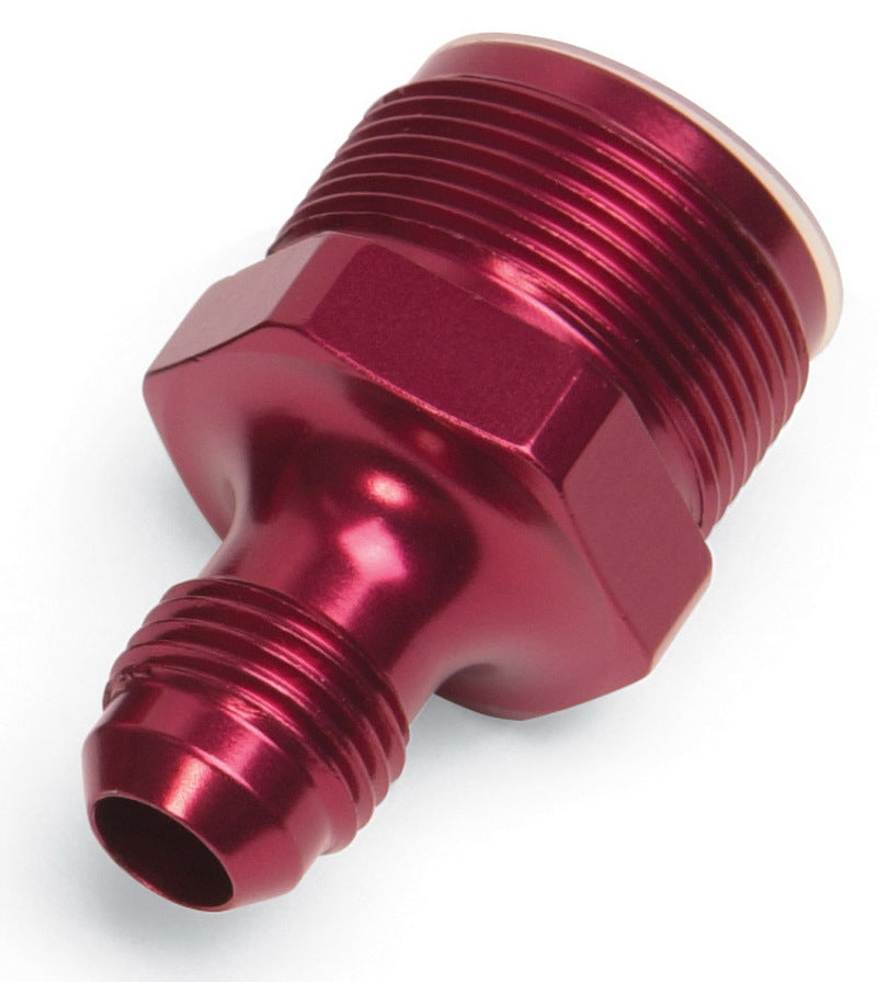 Russell 640340 Performance 1in-20 x 6 AN Male Flare Adapter (66-89 Edelbrock Q-Jets/75-89 Stock Q-Jets)