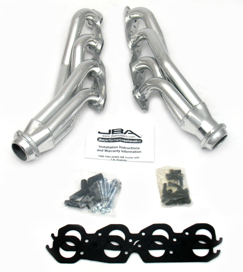 JBA 1822S-3JS fits GM Truck 7.4L BBC w/o A.I.R. 1-3/4in Primary Silver Ctd Cat4Ward Header