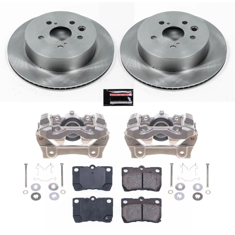 PowerStop KCOE2977 2006 fits Lexus GS300 Rear Autospecialty Brake Kit w/Calipers