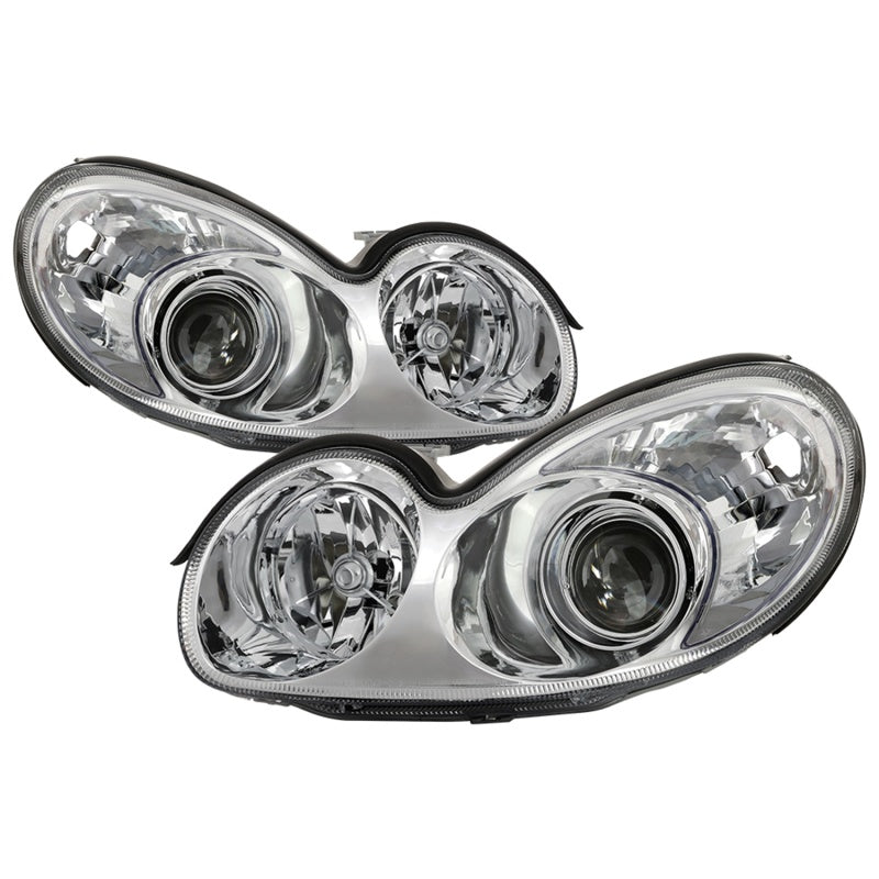 xTune 9042744 02-05 fits Hyundai Sonata OEM Style Headlights - Chrome (HD-JH-HY