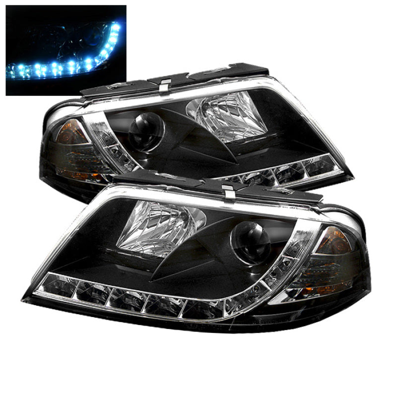Spyder 5012302 fits Volkswagen 01-05 Passat Projector Headlights DRL Black High