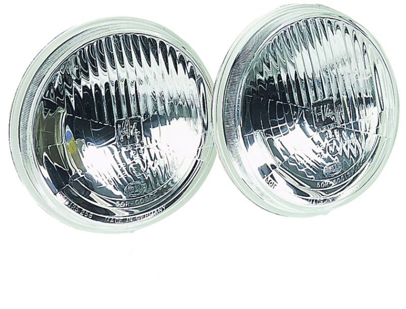 Hella 2850871 Vision Plus 5-3/4in Round Conversion Headlamp High/Low Beam - Sing