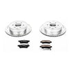 PowerStop K4621 fits Nissan 05-18 Frontier Rear Z23 Evolution Sport Brake Kit