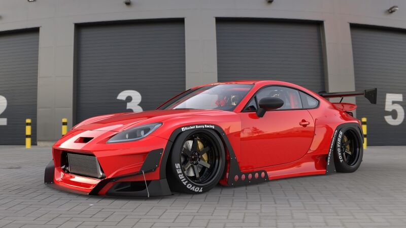 GReddy 66910881 Pandem 2022+ fits Toyota GR86 (ZN8) Rocket Bunny V1.5 Ducktail W