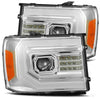AlphaRex 880096 07-13 fits GMC Sierra 1500 (No Clsc) LUXX-Series LED Proj HL