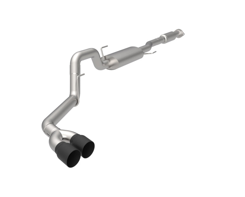 Kooks 13714110 2021+ fits Ford F150 5.0L 3in SS Cat-Back Exhaust w/Black Tips (Connects to OEM)