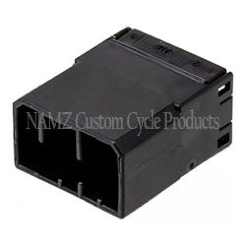 NAMZ NA-174931-2 AMP Multilock 8-Position Male Wire Cap Housing (HD 731BK)