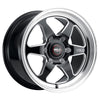 Weld S15677084P00 S156 17x7 Ventura 6 Drag 6x139.7 ET00 BS4.00 Gloss BLK MIL DI