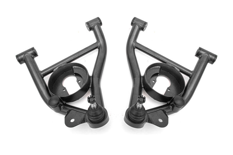 BMR AAL331H F-Body A-arms Lower DOM, Non-adj Delrin Bushings Spring Pocket - Bl