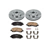 PowerStop KOE1678 fits Chrysler 01-05 Sebring Front Autospecialty Brake Kit