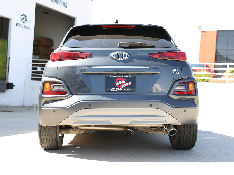 AFE 49-37017NM-P 2.5in 304 SS Axle-Back Exhaust w/o Muffler w/Polish Tip 18-22
