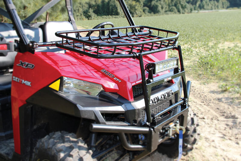 Seizmik 58-08071 13+ Polaris 500-900 fits Ranger/XP/Crew Hood Rack - Black