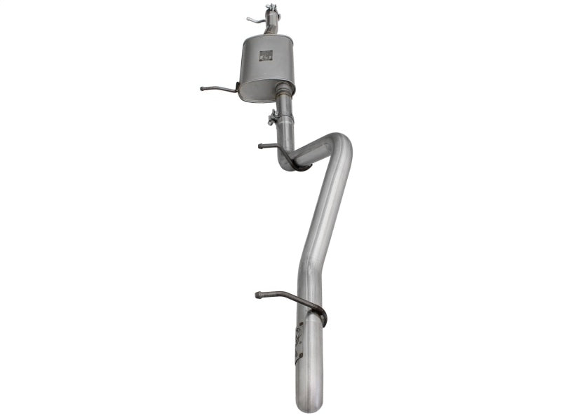 AFE 49-08040 on Exhaust System, Cat Back Aluminized Hi-Tuck 07-14 fits Jeep Wra