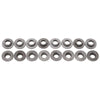Edelbrock 9707 Valve Spring Retainers Steel Set of 16