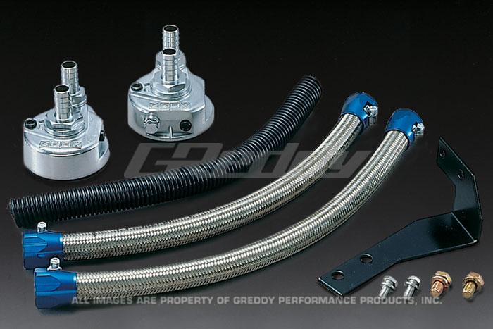GReddy 12004900 Universal Oil Filter Relocation Kit- 3/4x16 UNF