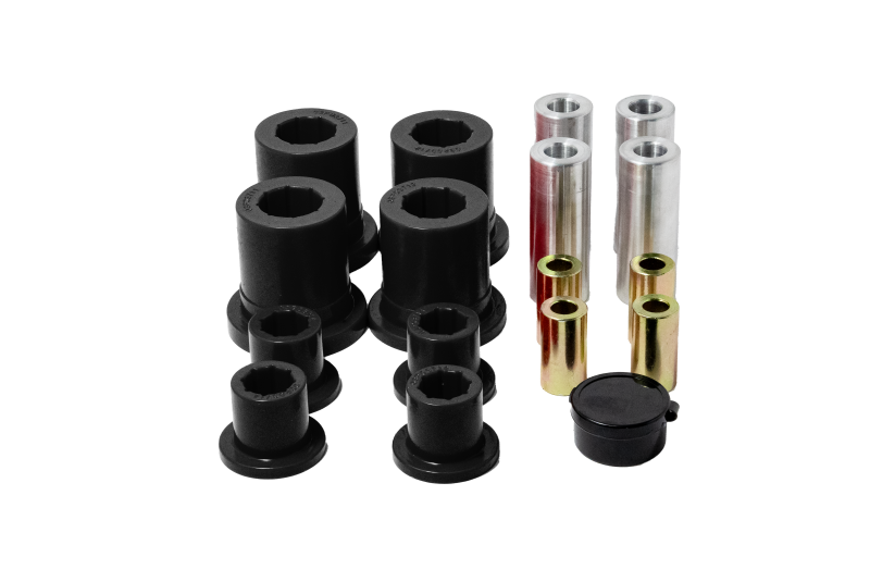 Energy Suspension 5.3149G 10-18 fits Dodge Ram 1500 2WD Front Control Arm Bushing Set - Blk
