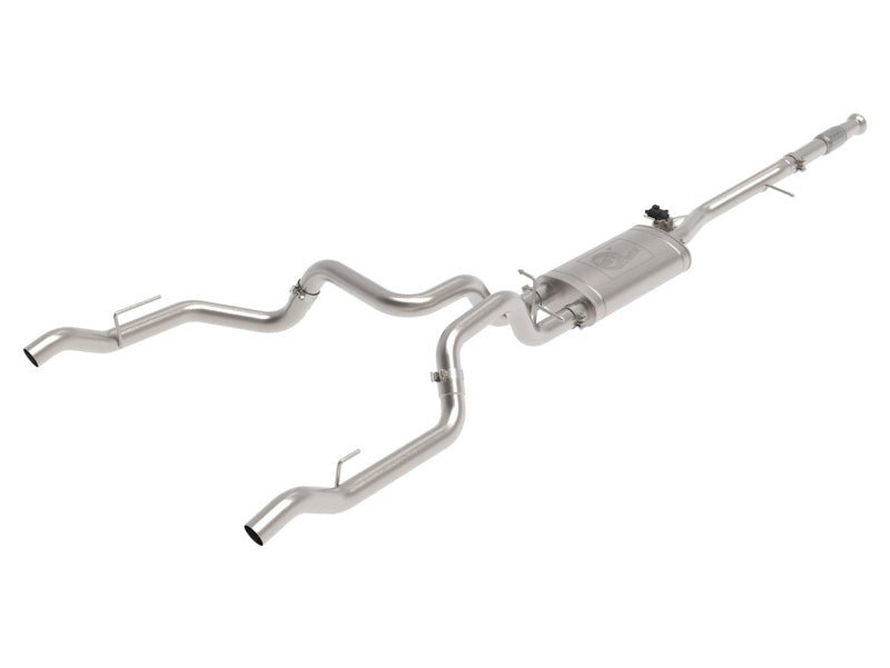 AFE 49-34138 XV 3in 304 SS Cat-Back Exhaust w/ Cutout 19-21 fits GM Silverado/